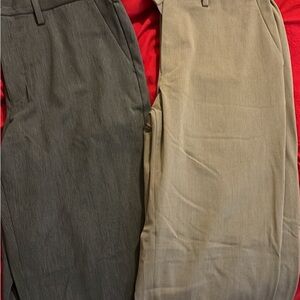 Men's Stylish Gray and Tan Chinos